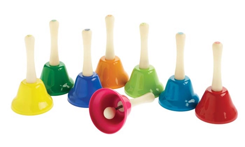 Music Bells 8 Notes - Set of 8 EC